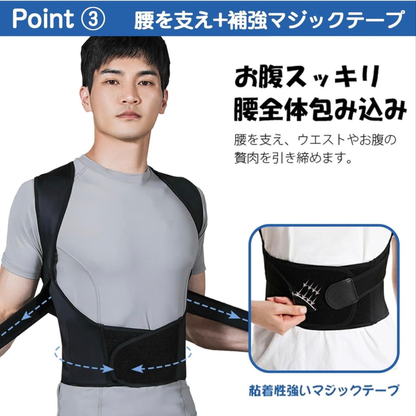 NEXLIFT™ 猫背サポートベルト